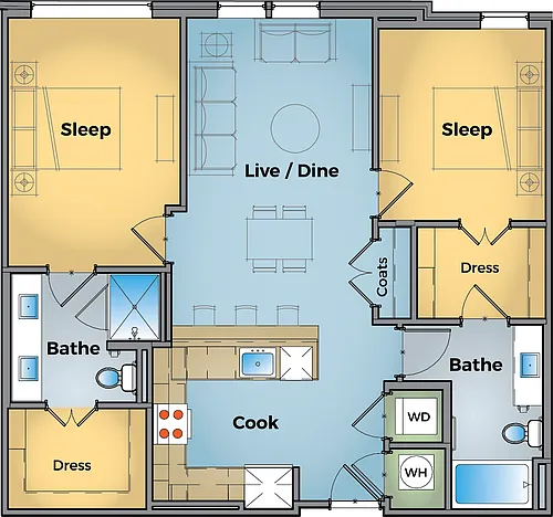 Floor plan C5