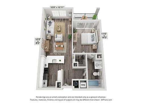 Floor plan A1 | Cadiz