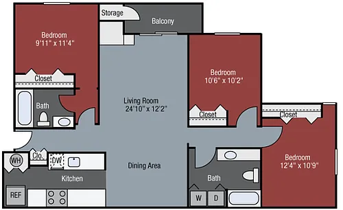 Floor plan The Chesapeake