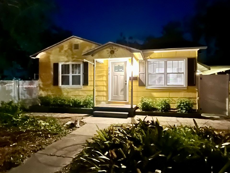 Well illuminated at night