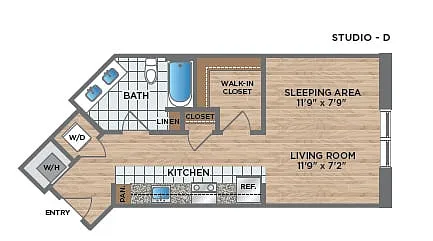 Floor plan S-D