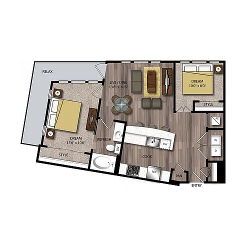 Floor plan B10