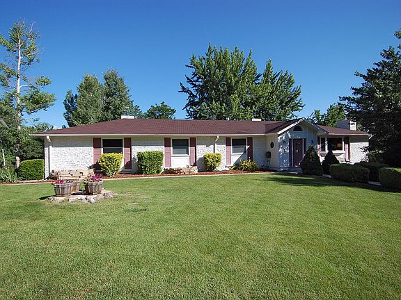 Custom walkout ranch. 