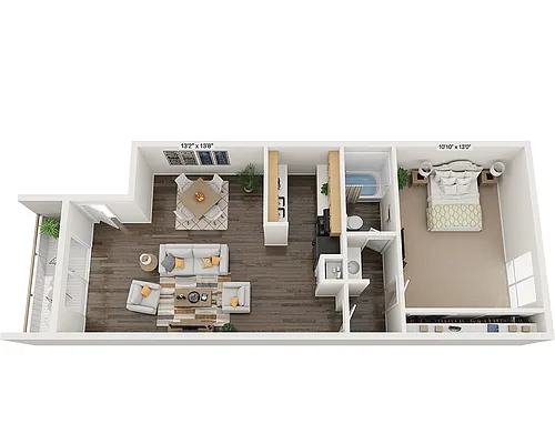 Floor plan La Paloma