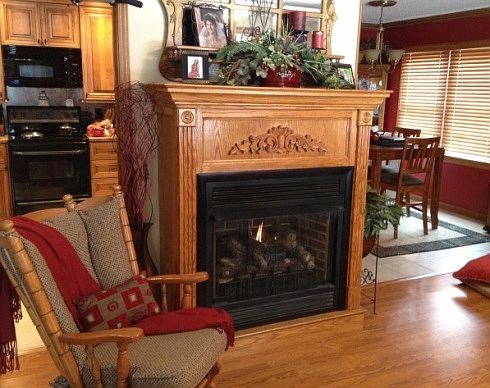 CUSTOM GAS FIREPLACE
