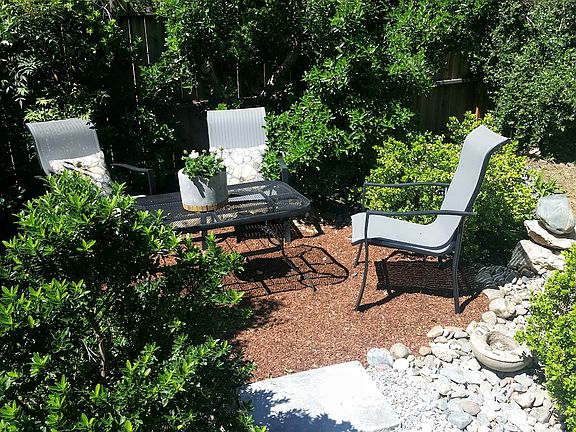 front outside seating