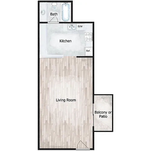 Floor plan The Tully