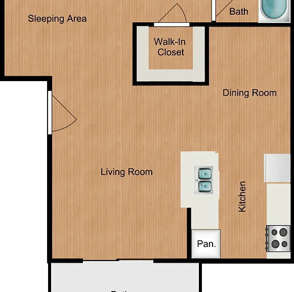 Plan A Floorplan Diagram