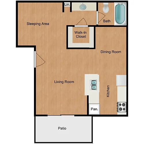 Floor plan Plan A