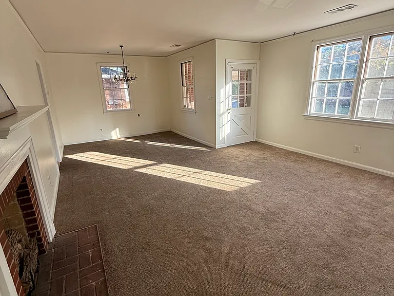 Very spacious living room dining room!