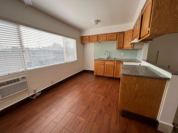 Kitchen has plenty of Natural light