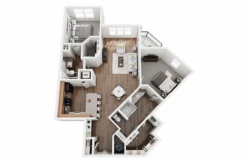 Floor plan Calhoun
