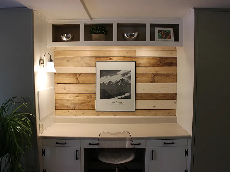 Workspace in main room