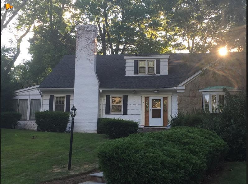 Front view of house