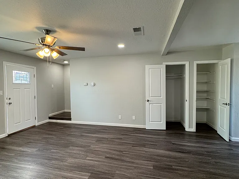 Additional downstairs closet storage/food pantry.