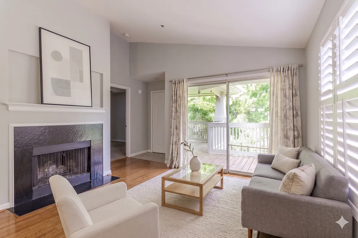 Living room [furnished with AI] - 2209 Sumner Green Ave #C