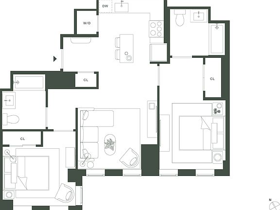 2nd image of 420 Carroll St #E704