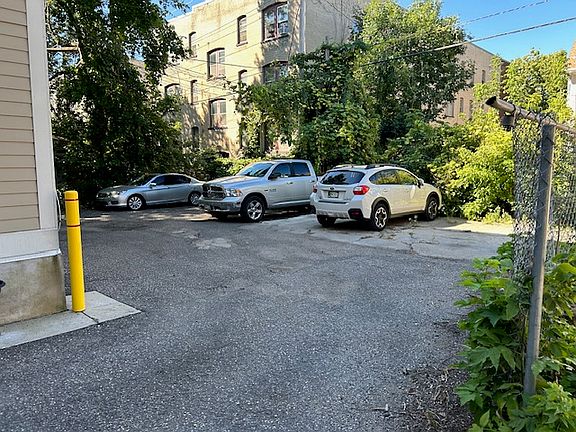 Room for one car in the back