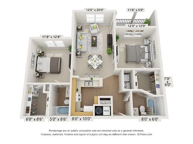 Floor plan C