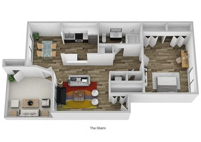 Floor plan The Miami