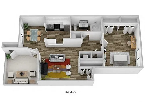 Floor plan The Miami