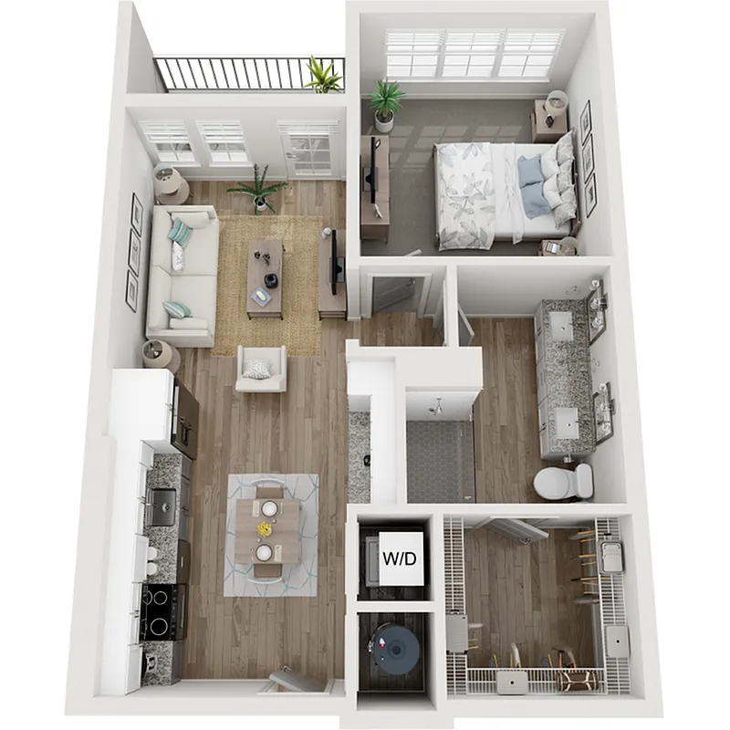 Floor plan The Monarch