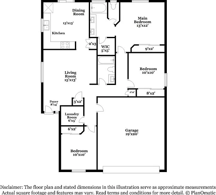 3 bed, 2.0 bath, 1250 sqft, $1,995 — Photo 2