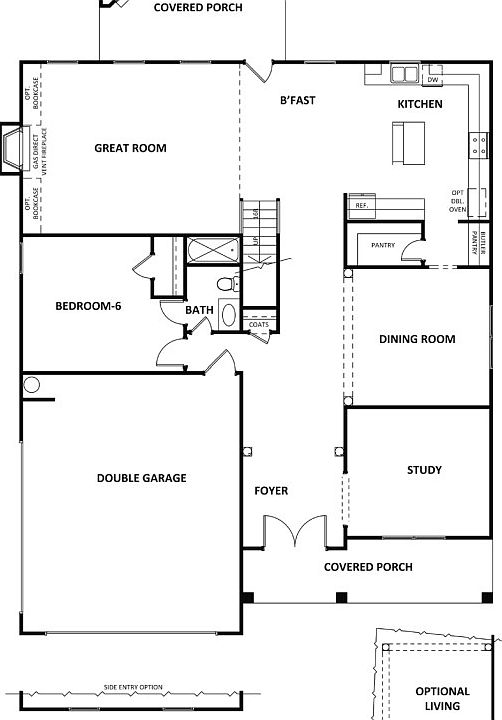 Heatherland Homes The Cobalt Plan, Estates at Cameron Manor, Mcdonough