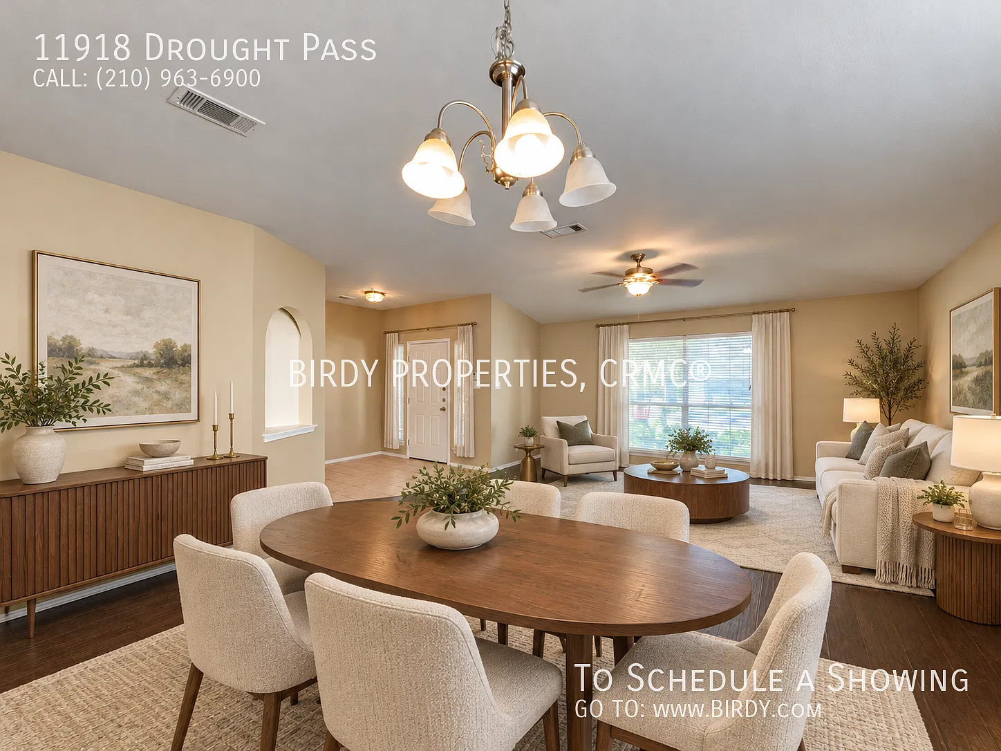 "Charming 3-Bedroom Sanctuary with Fireplace at 11918 Drought Pass, Helotes Spacious 2,136 Sq Ft ... — Photo 3