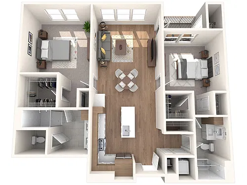 Floor plan B8