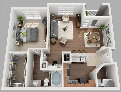 Floor plan Beauregard Premier