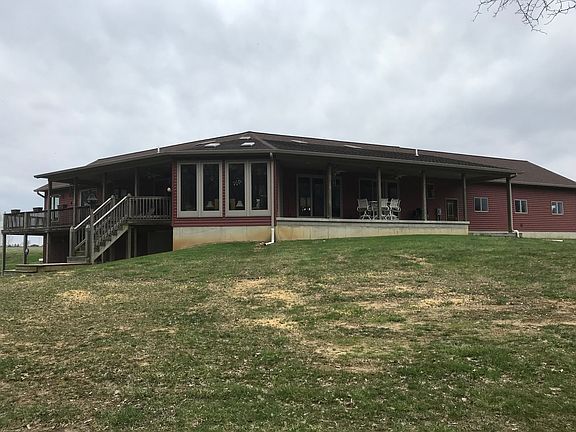 Back side glass porch & deck