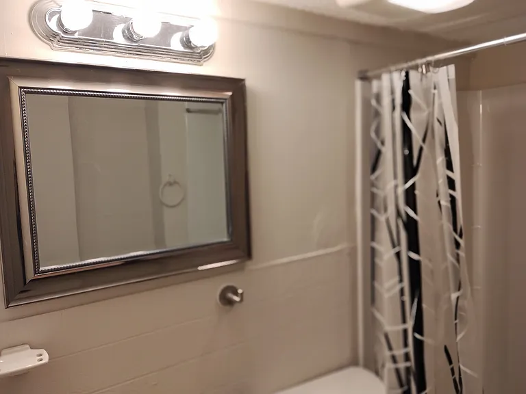 NEWLY RENOVATED BATH, BRAND NEW TOILET , TUB, SINK, VANITY AND SHOWER