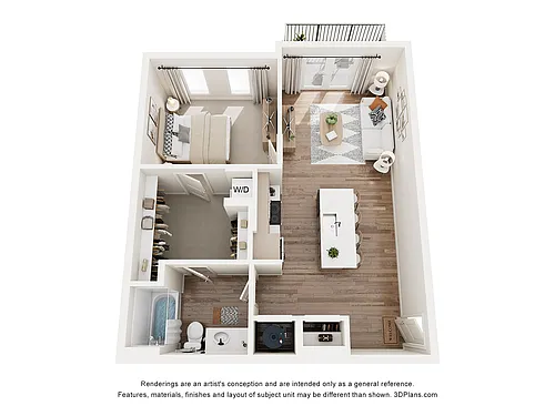 Floor plan Anthracite