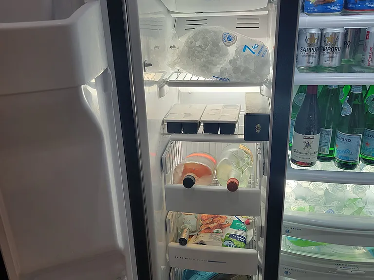 Kitchen side-by-side Fridge