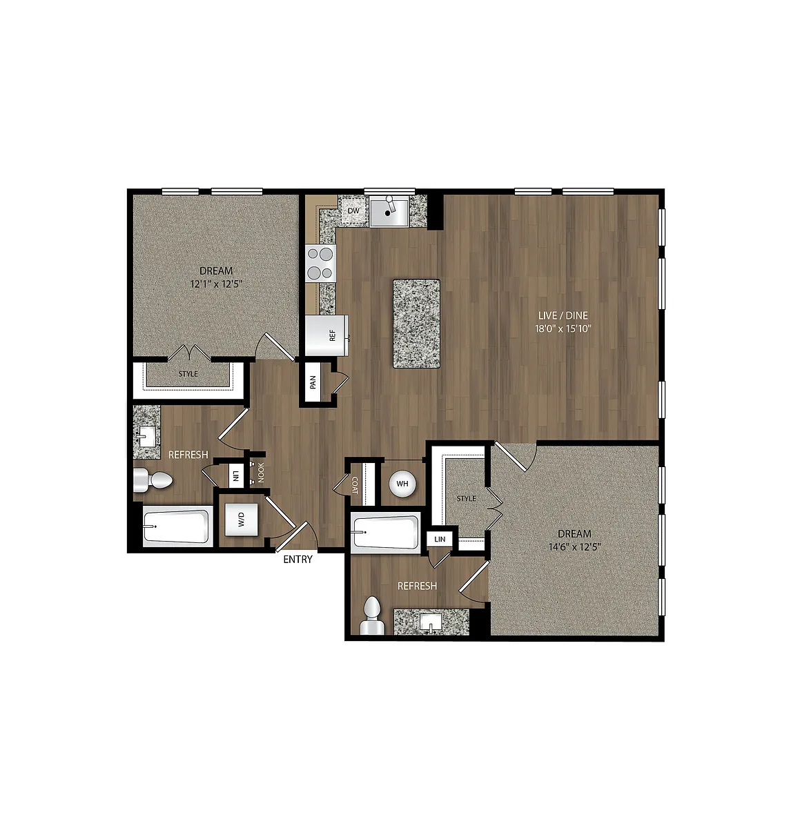 Floor plan B2.c
