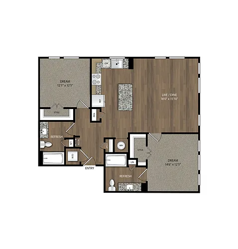 Floor plan B2.c