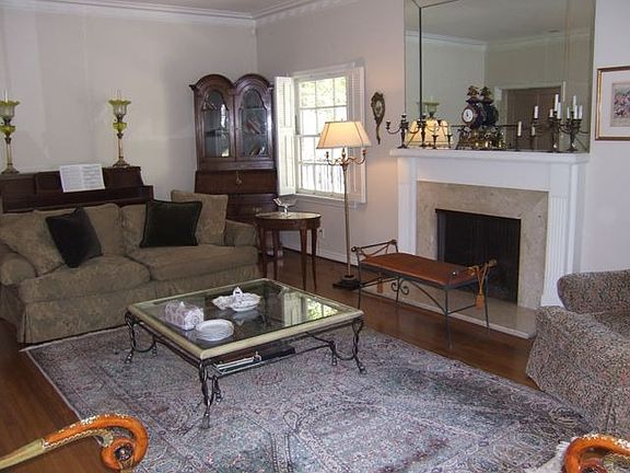 Woodburning fireplace