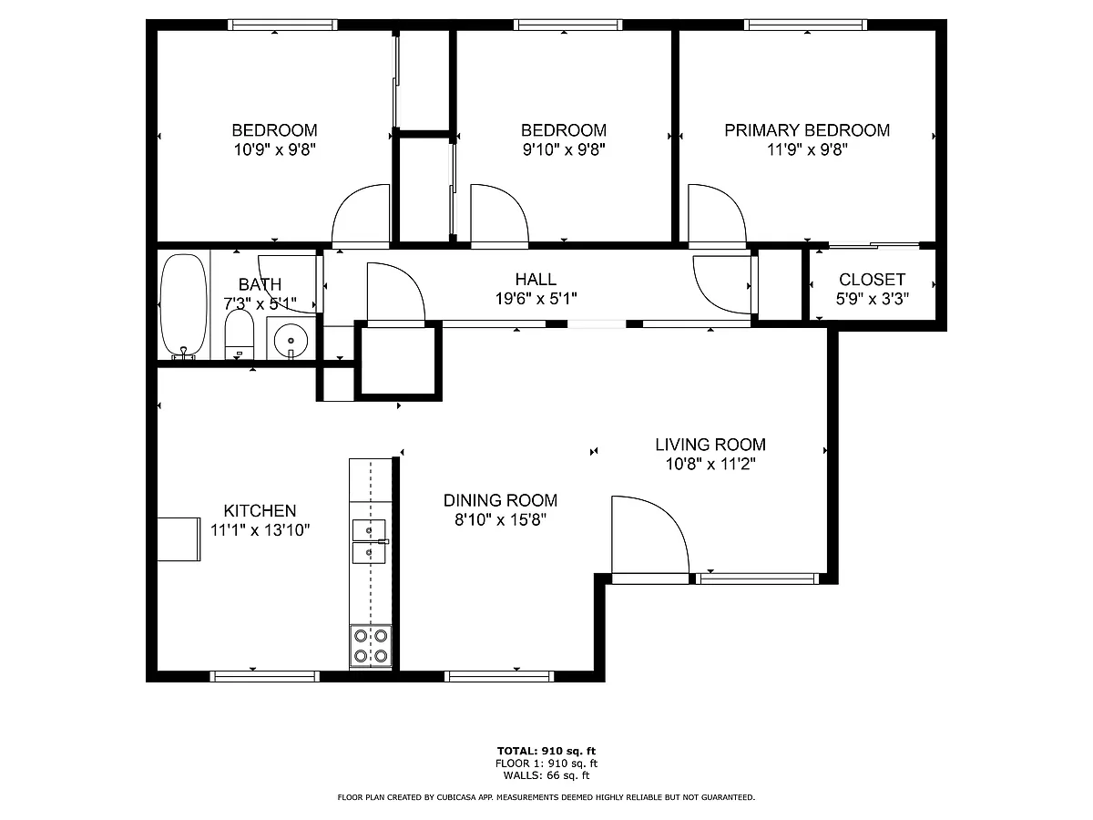 Floor plan 3 bedroom