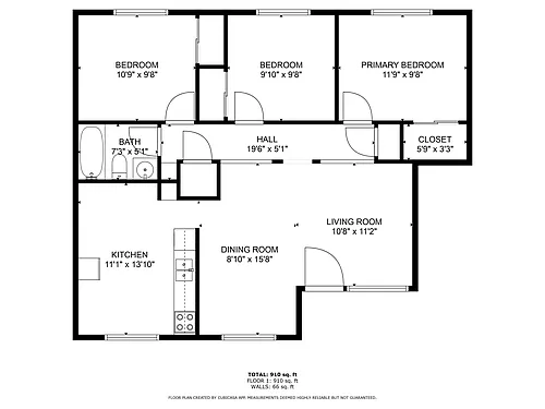 Floor plan 3 bedroom