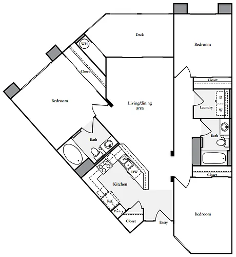 Floor plan 3x2S
