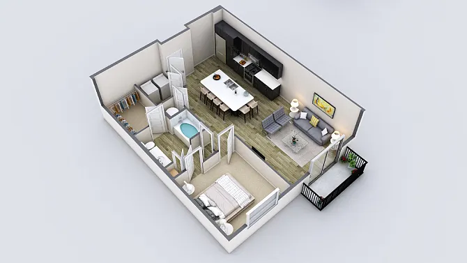 Floor plan A4