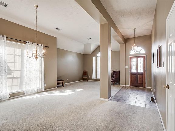 Opposite view of formal living and dining.