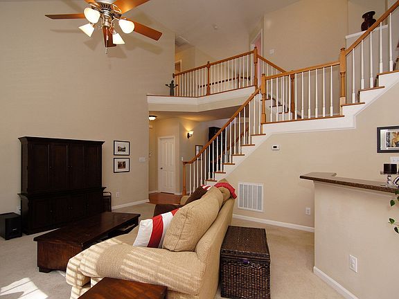 Beautiful and Bright Two Story Family Room