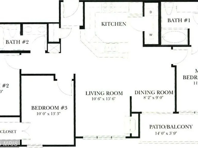 Spacious 3 bedroom, 2 bath, sun-filled condo