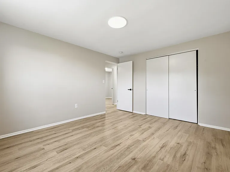 Primary bedroom with a large closet.