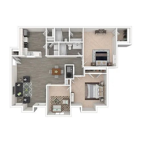 Floor plan Blue Ridge Renovated