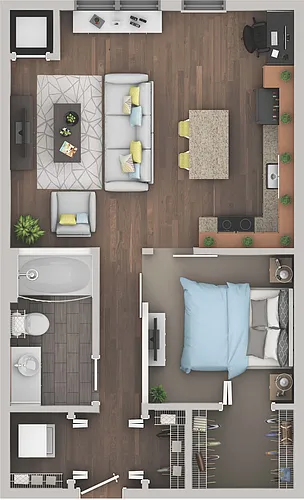 Floor plan Plan A