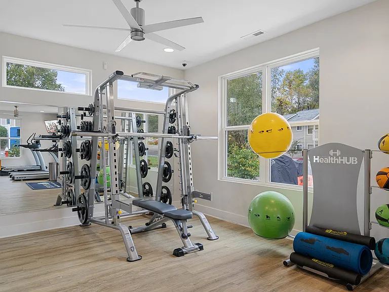 Fitness Center at Hawthorne at Oak Ridge in Greensboro, NC