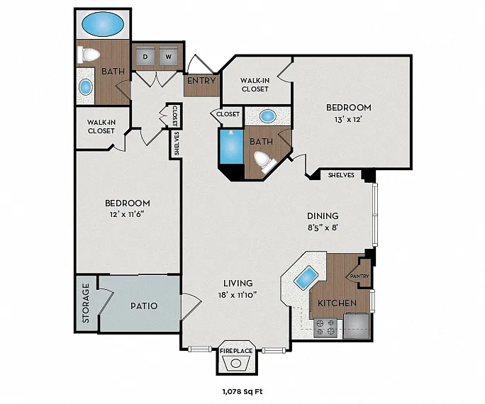 Floor plan Slate